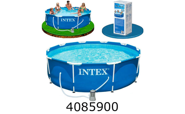 Басейн каркасний круглий 6503л + фільтр-насос Intex 28212