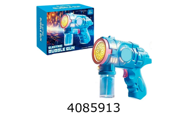 Мильні бульбашки пістолет на батар. 60мл синій Big Kids (96) BIGBG084