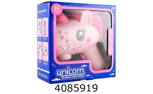 Мильні бульбашки пістолет на батар. 60мл 