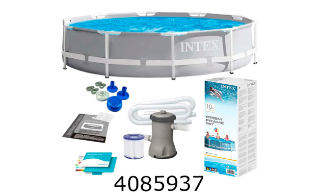 Басейн каркасний 4485л 305*76см з фільтром-насосом Intex (1) 26702