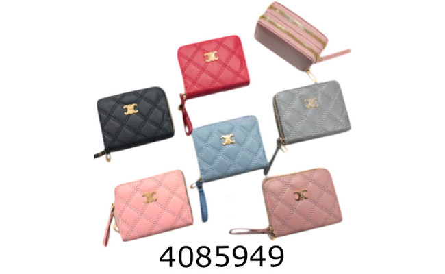 Гаманець жіночий 11*9см 6 видів 601-2