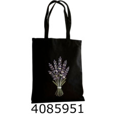 Сумка шопер зі змійкою Квіти 34*40см 802-36