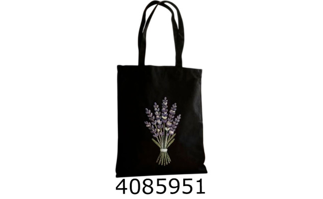 Сумка шопер зі змійкою Квіти 34*40см 802-36