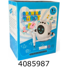 Муз. Робот на батар.  навч. малює з картками 04236