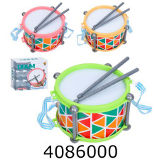 Барабан в коробці 3 кольори 21см (36) 2018T