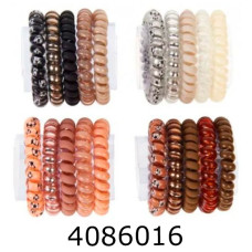 Резинка для волосся Пружинка 5 шт кольор. ціна за 5 шт 1-217391