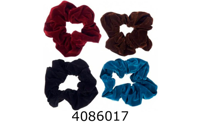 Резинка для волосся об'ємна тканина велика ціна за 6 шт 1-217346