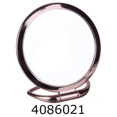 Дзеркало на підставці кругле темна бронза 15*15см () 1-182101