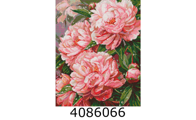 Алмазна мозаїка 40*50 квіти 