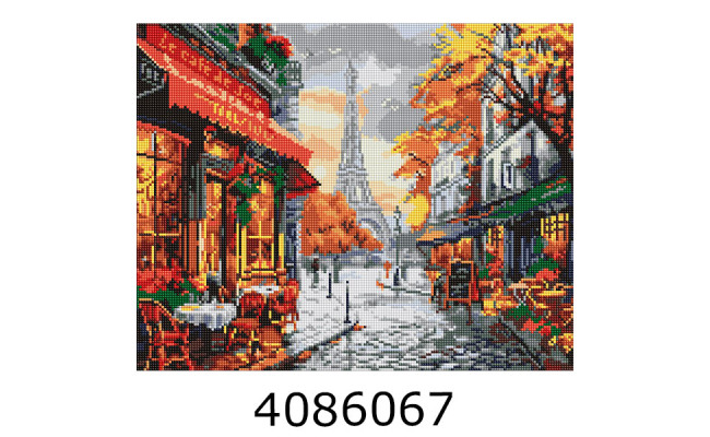 Алмазна мозаїка 40*50 архітектура 