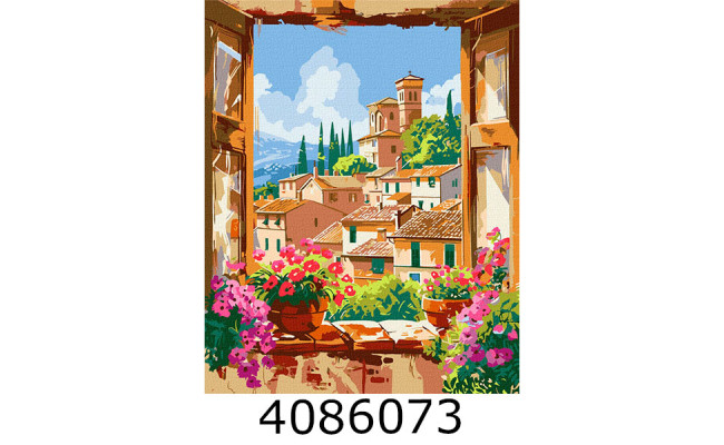 Картина по номерам 40*50см пейзаж 