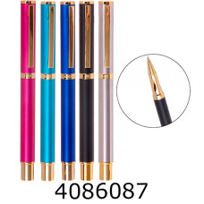 Ручка капілярна подарункова синя (12) 8082/10-291