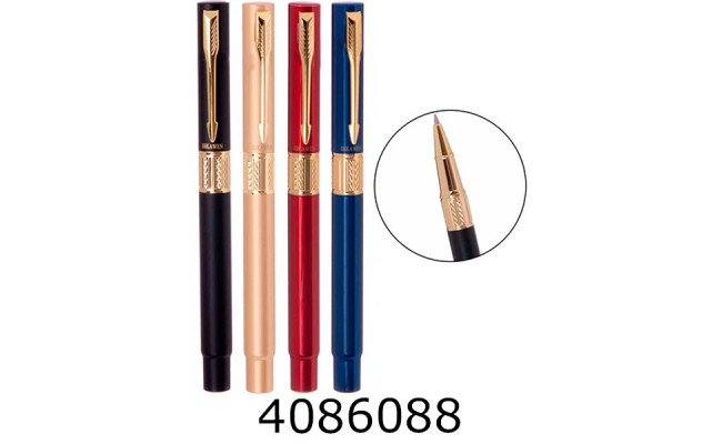 Ручка капілярна подарункова синя (12) 8080/10-288