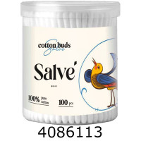 Ватні палички  Salve 100шт в коробці
