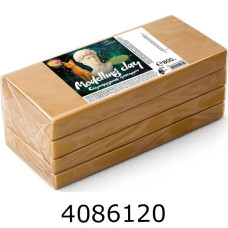 Пластилін Гамма Rudix скульптурний тілесний 800г. (3) 8980003