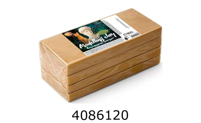 Пластилін Гамма Rudix скульптурний тілесний 800г. (3) 8980003