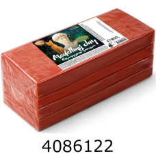 Пластилін Гамма Rudix скульптурний теракотовий 800г. (3) 8980072