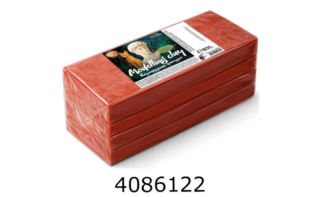 Пластилін Гамма Rudix скульптурний теракотовий 800г. (3) 8980072