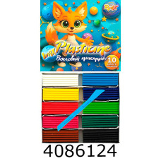 Пластилін RUDIX 10*20г стек (24) 831001