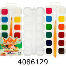 Фарби акв. RUDIX 12 кол. пласт. уп. з/п (12) 811203