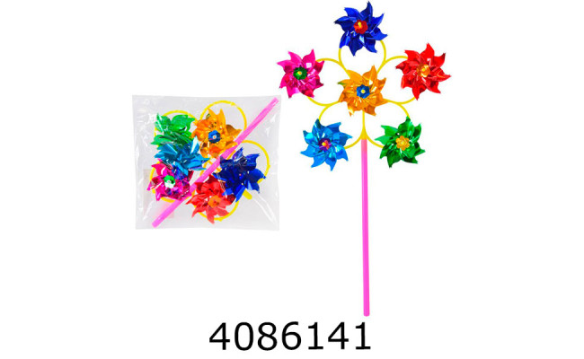 Вітрячок Квітка 28см ціна за 8шт (50) V2452