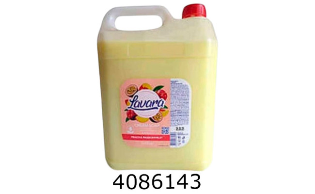 Рідке мило 5л LAVARA Персик -Маракуйя