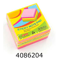 Стікери 76*76мм 500 арк. неон 5 кол. YD-35