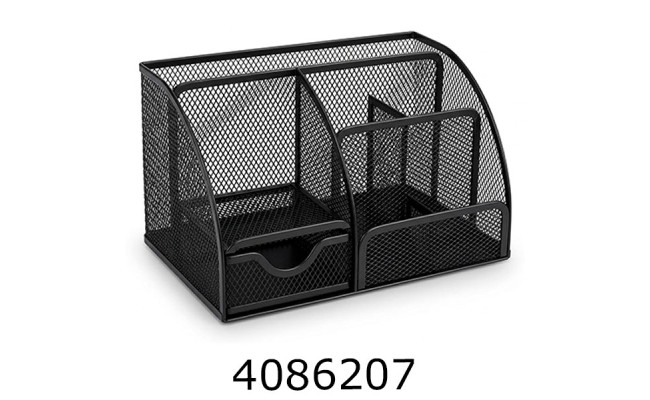 Органайзер наст. метал. чорний 8089