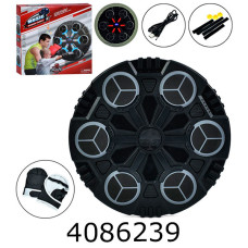 Боксер. набір тренажер-мішень рукавиці в коробці 36*36*7см (6) MS 4645