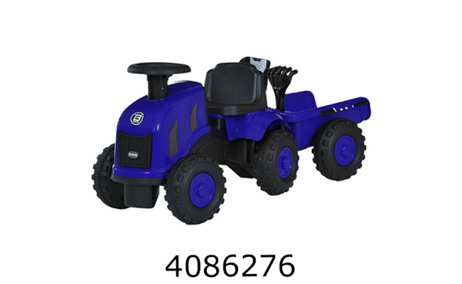 Толокар-трактор з причепом синій M 6154-4