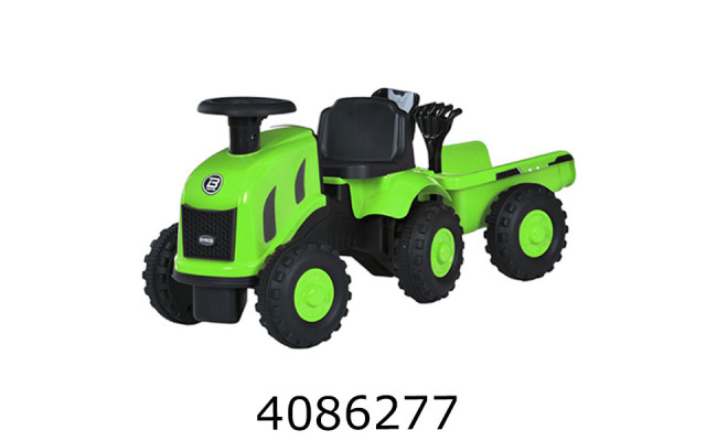 Толокар-трактор з причепом зелений M 6154-5