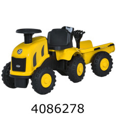Толокар-трактор з причепом жовтий M 6154-6