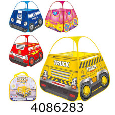 Палатка дитяча Траспорт в сумці 4 види 80*99*82см (12) MR 1116