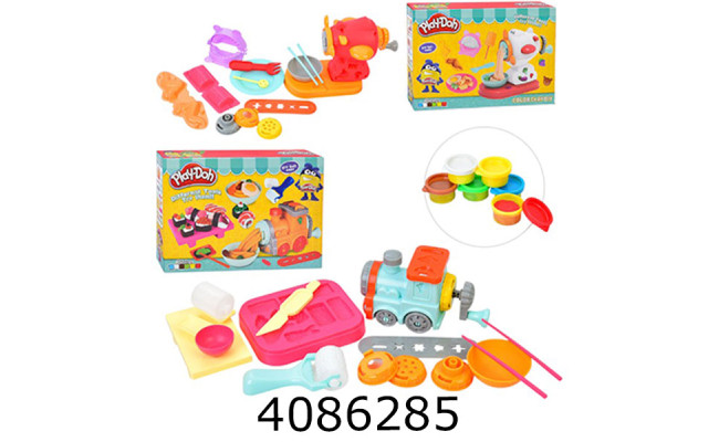 Тісто для ліпки в коробці з аксесуарами 33*22*7см (24) MK 5473