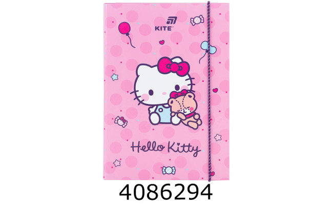 Папка для зошитів В5 на гумці картон HK-1 (10) HK26-210-1