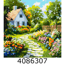 Картина по номерам 40*40см пейзаж 