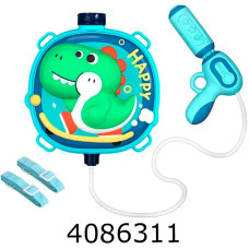 Пістолет водяний з насосом з балоном на плечі в кульку  38*31*7см (30/60) 1060-53