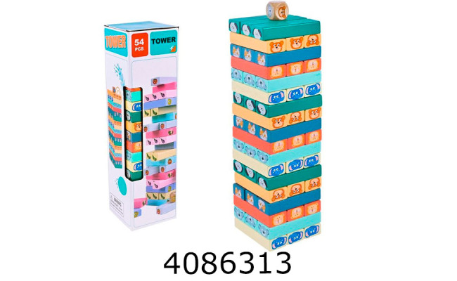 Гра Дженга Tower в коробці (30) C9401