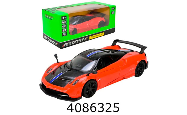 Машинка метал. Pagani Huayra BC муз. світ. відкр. двері Автопром (24/48) 68332
