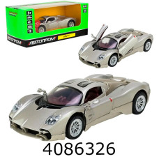 Машинка метал. Pagani Utopia муз. світ. відкр. двері Автопром (24/48) 68727