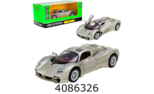 Машинка метал. Pagani Utopia муз. світ. відкр. двері Автопром (24/48) 68727