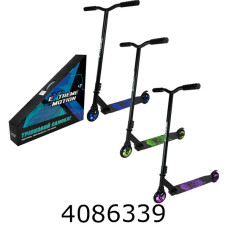Самокат трюковий алюмін. PU 110мм 3 кольори (6) TR2627