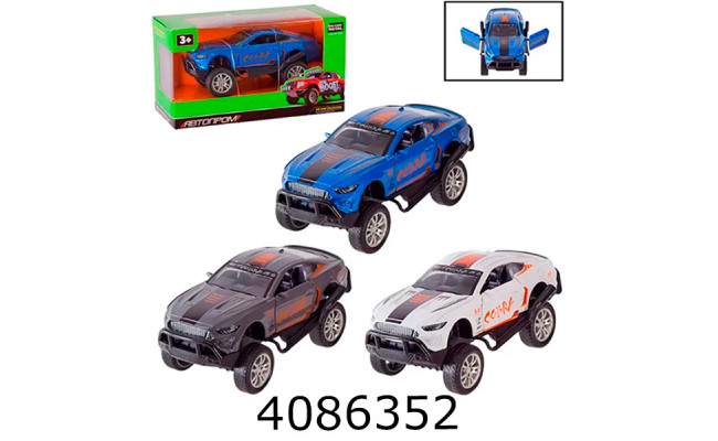 Машинка метал. Позашляховик Автопром (48/96) AP74174