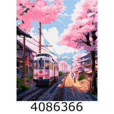 Картина по номерам 40*50см архітектура 