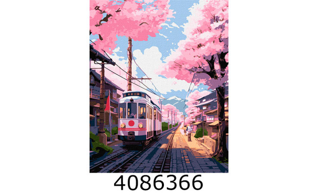 Картина по номерам 40*50см архітектура 