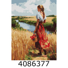 Картина по номерам 30*40см люди 