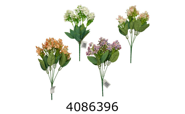 Гілка бузок китайський 5 гілок 33см (2) 1-22