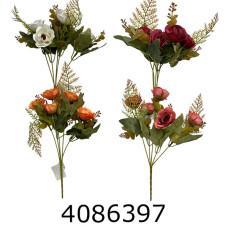 Гілка гібіскус 5 гілочок 31см (2) 1-18