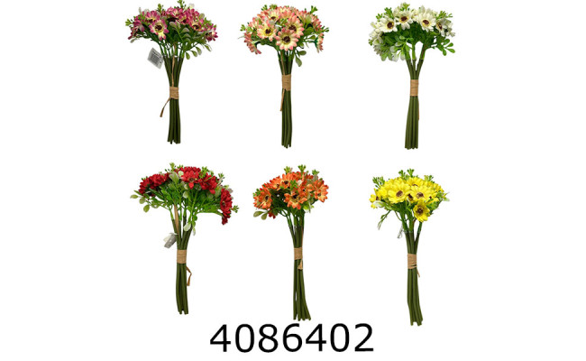 Квіти букет ромашка польова 9 шт 27см 1-21