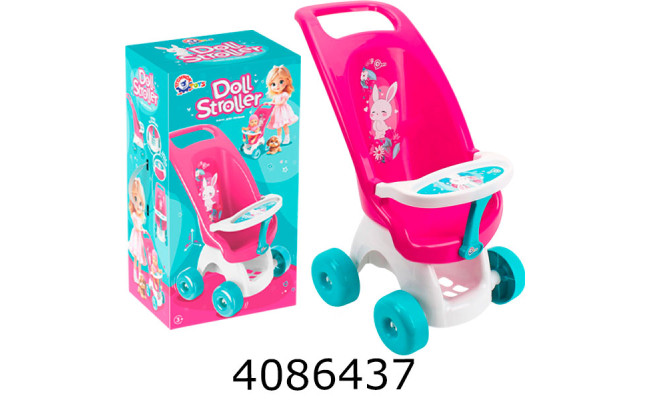 Візочок пластик. для сидячої ляльки ТехноК +(2) 3182